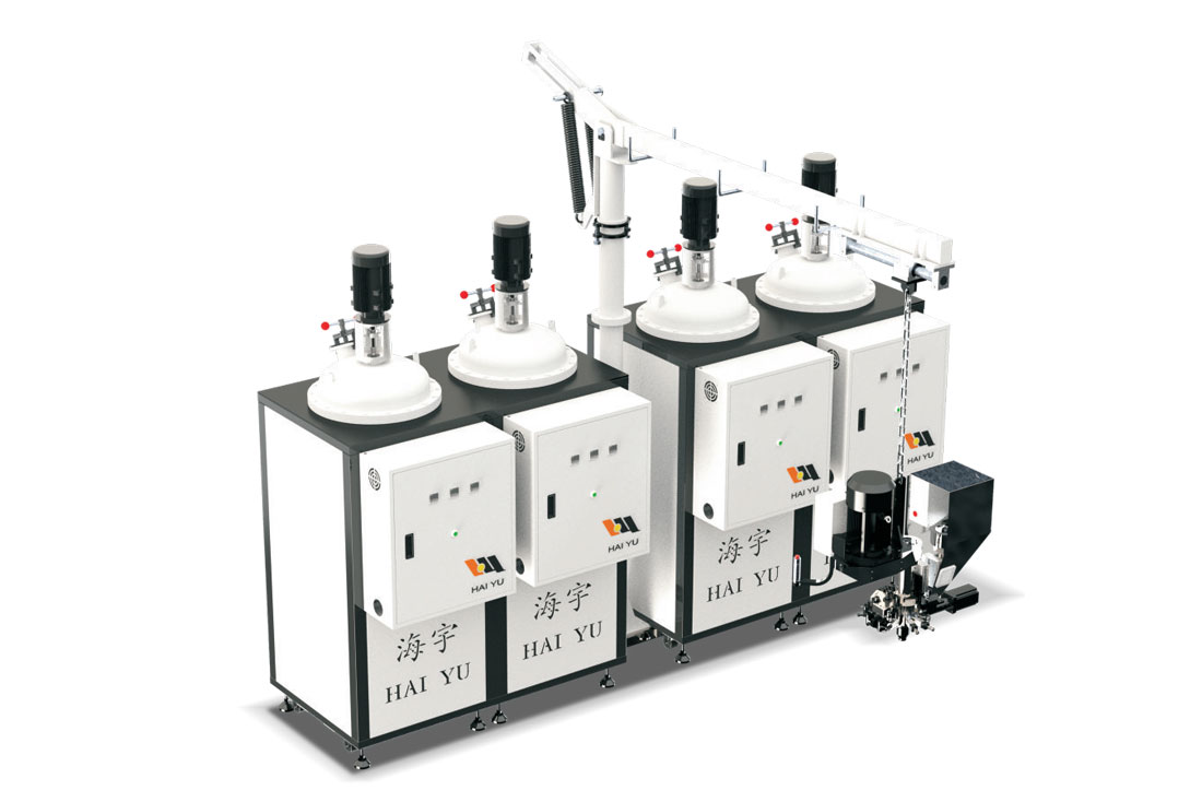 HY-PSP3I1-120M/250M爆米花/鋸木聚氨酯澆注機(jī)
